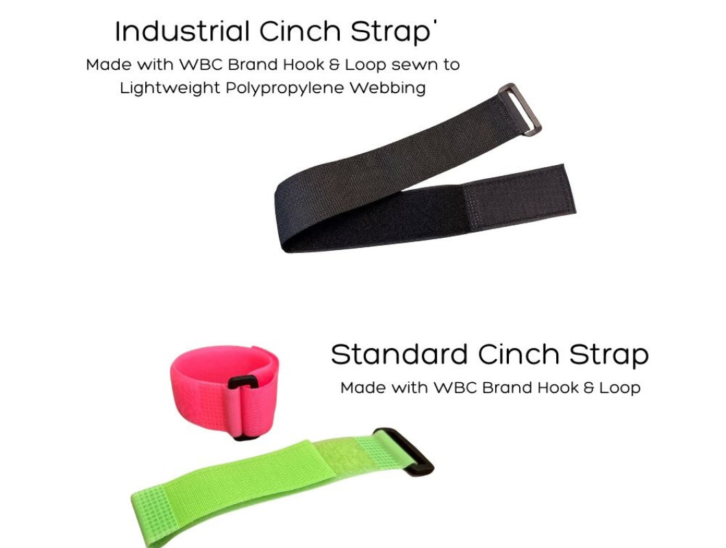 Custom Hook and Loop Cinch Straps