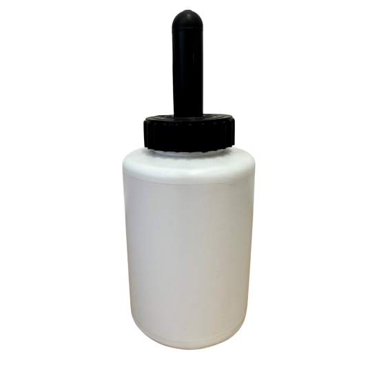 Plastic Glue Jar with Brush