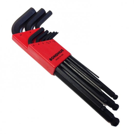 Bondhus<sup>®</sup> L-Wrenches - Proguard Ball End - Metric Measurements