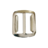 Stamped Vest Buckle without Teeth Nickel Plated