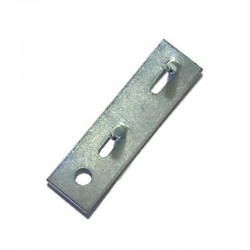 Stamped Steel Place with 2 Posts