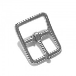 Strap Buckle Concave Nickel Plated - Multiple Sizes Available