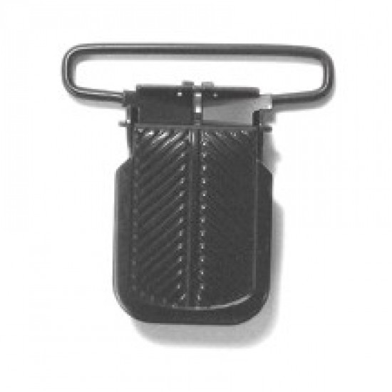 Jumbo Clip without Plastic Insert, Electro Black