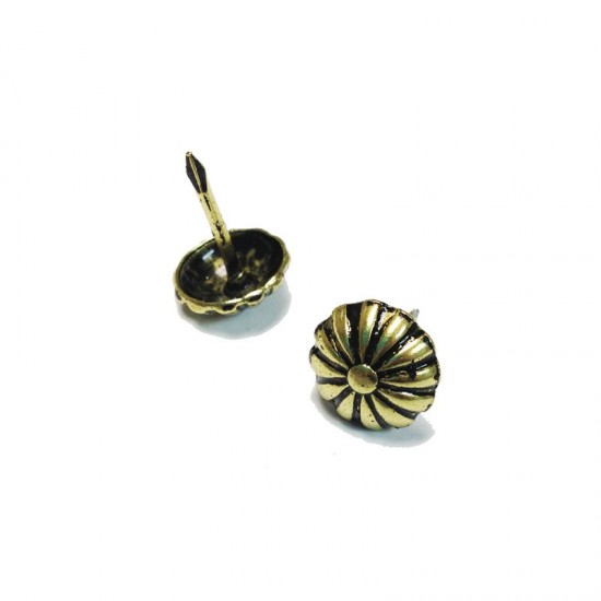 Decorative Nail, Bronze Lacquered- Daisy