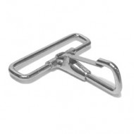 3mm Snap Hook, Nickel Plated - (AL-023)