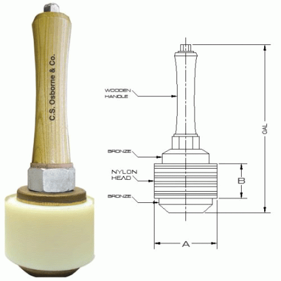 C.S. Osborne Nylon Maul # 392
